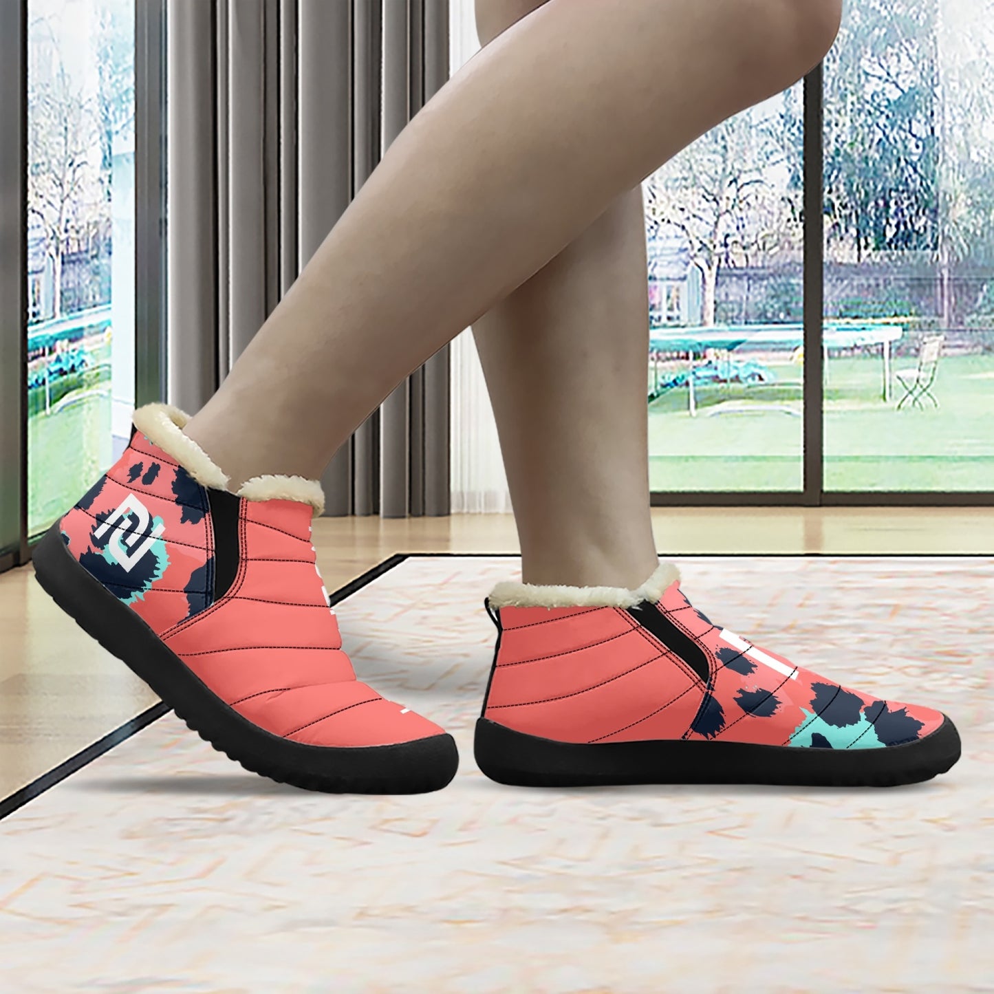 NolaRiva 478. Casual Cotton-pad Fur Shoes