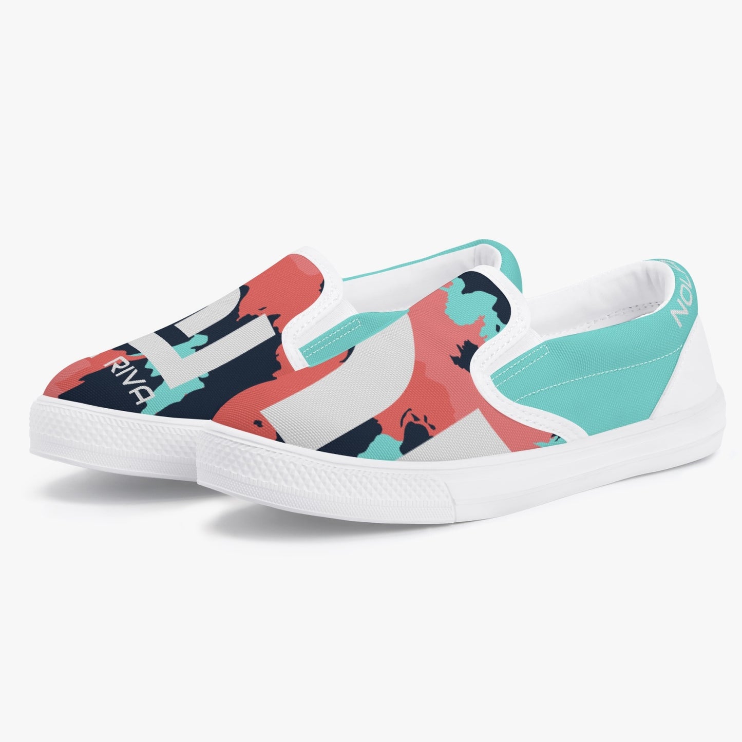 NolaRiva 214. Kids' Slip-On Shoes - White