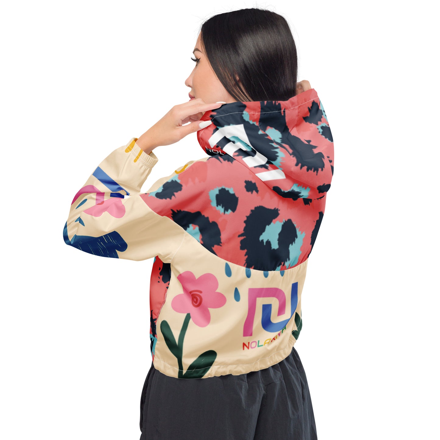 NolaRiva Women’s cropped windbreaker