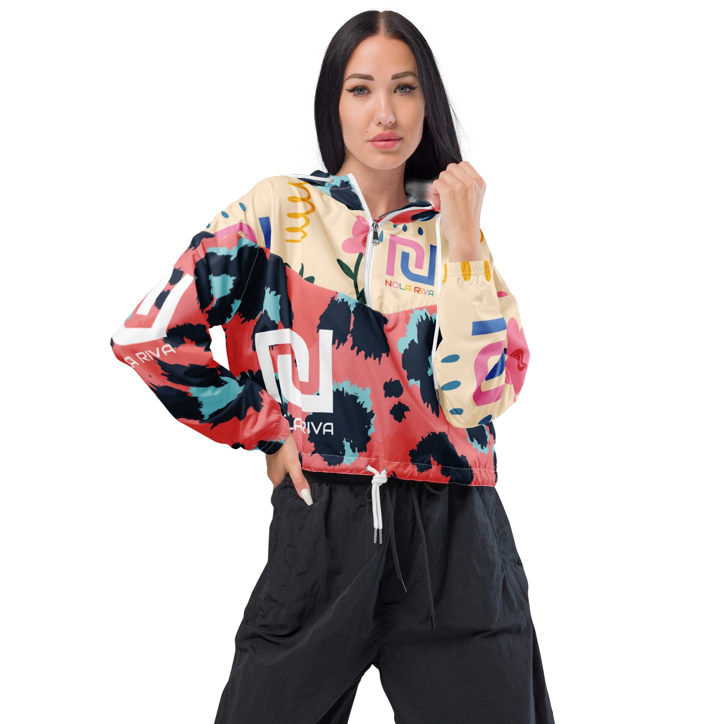 NolaRiva Women’s cropped windbreaker