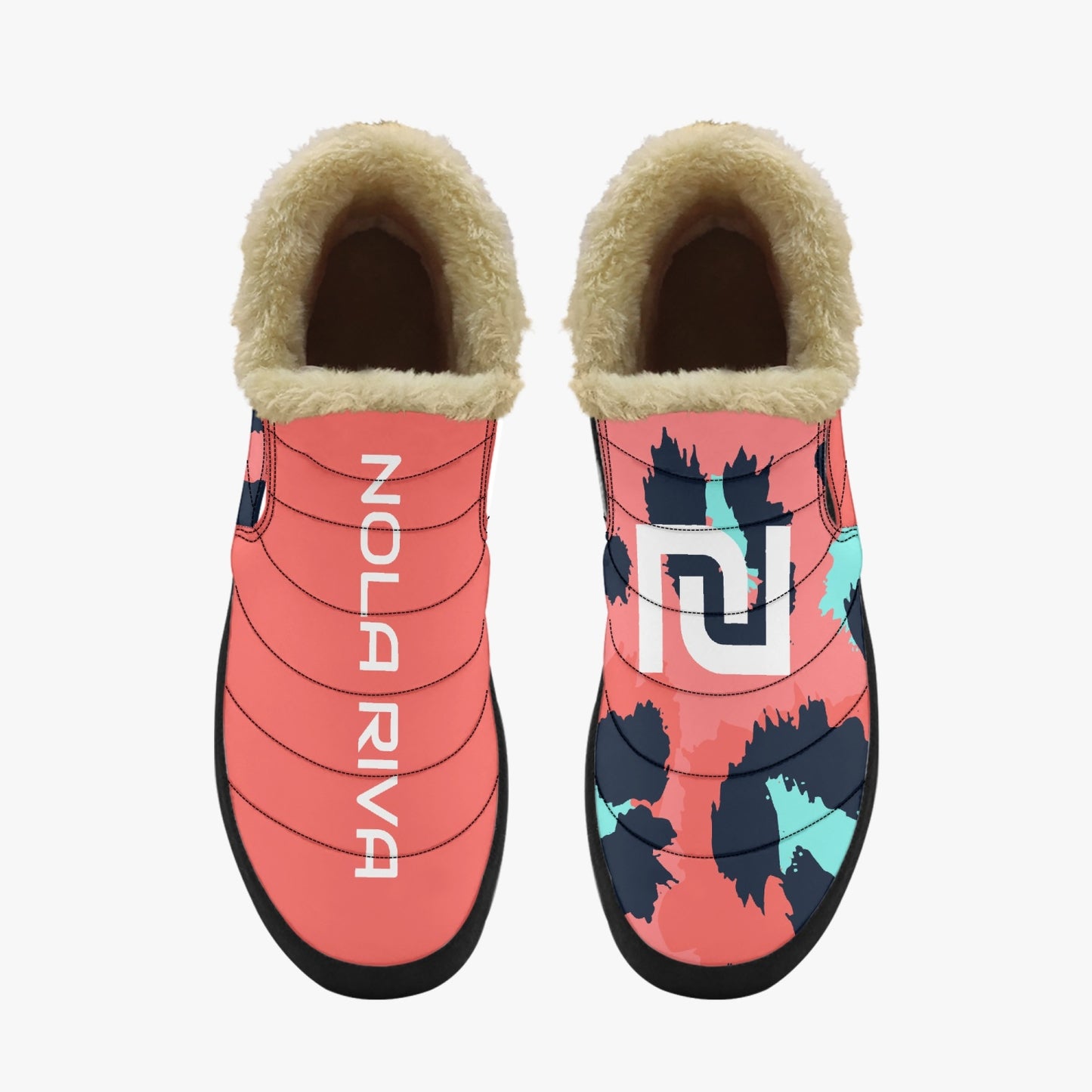 NolaRiva 478. Casual Cotton-pad Fur Shoes