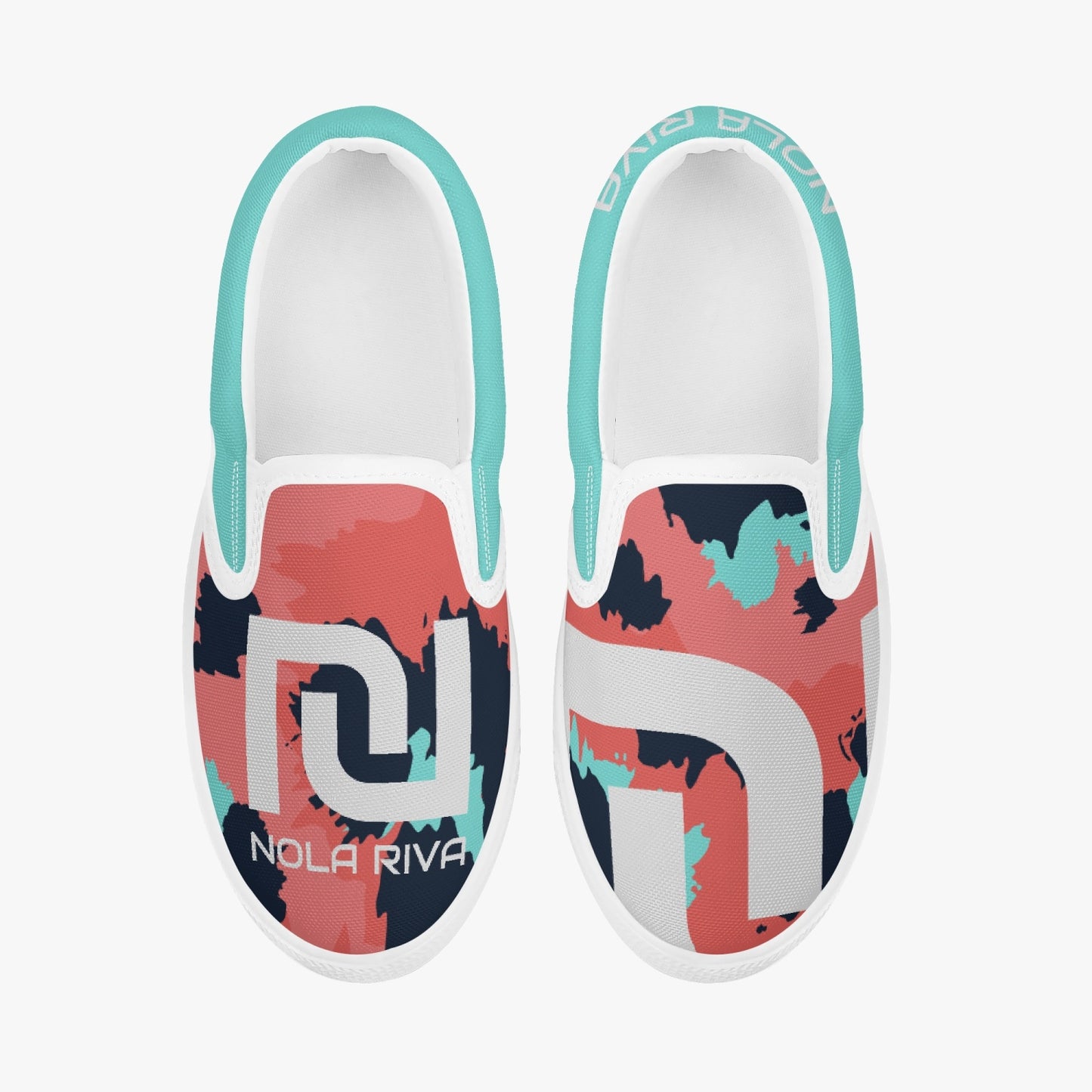 NolaRiva 214. Kids' Slip-On Shoes - White