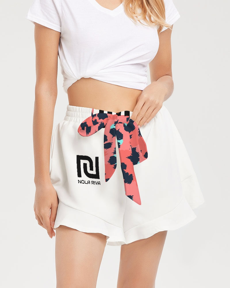 NolaRiva Brand Ruffle Shorts