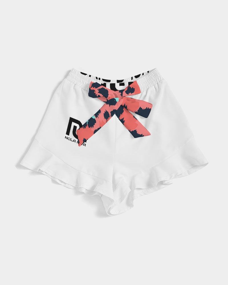 NolaRiva Brand Ruffle Shorts
