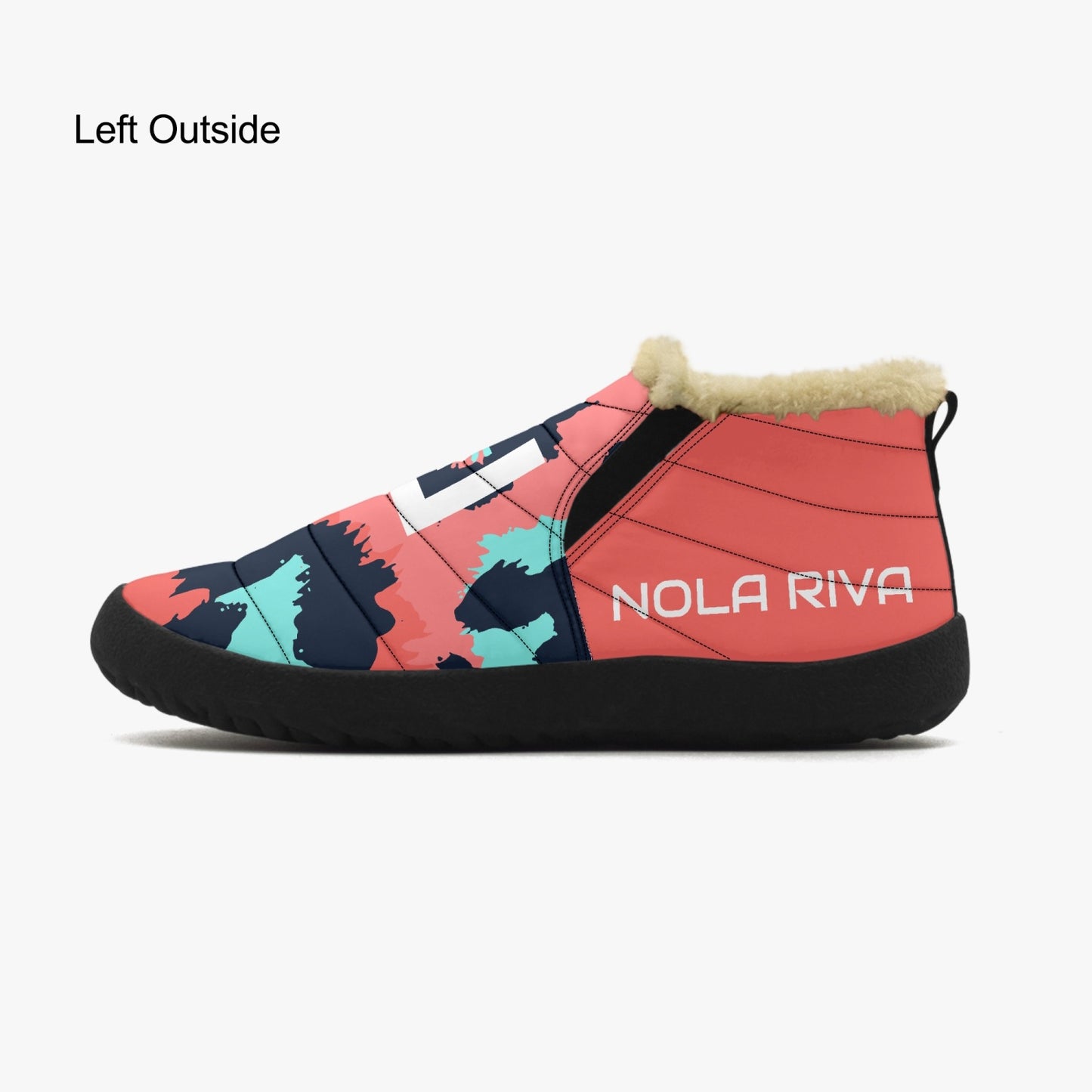 NolaRiva 478. Casual Cotton-pad Fur Shoes