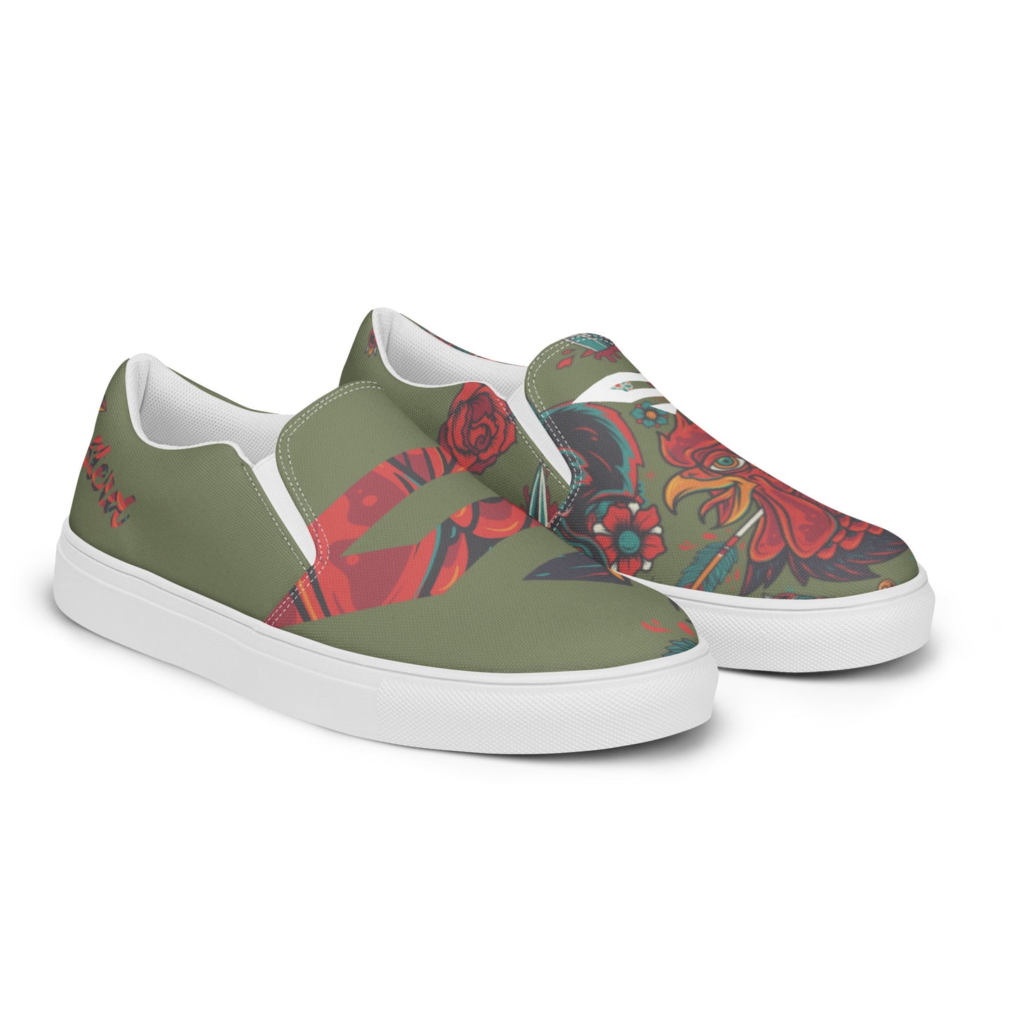 Senna | ROOSTER Slip-on canvasschoenen voor heren