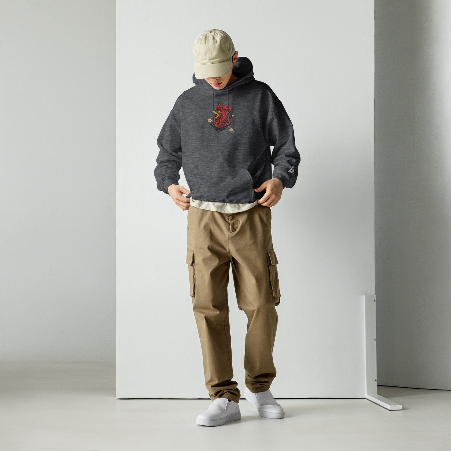 Senna | embroidered ROOSTER Hoodie