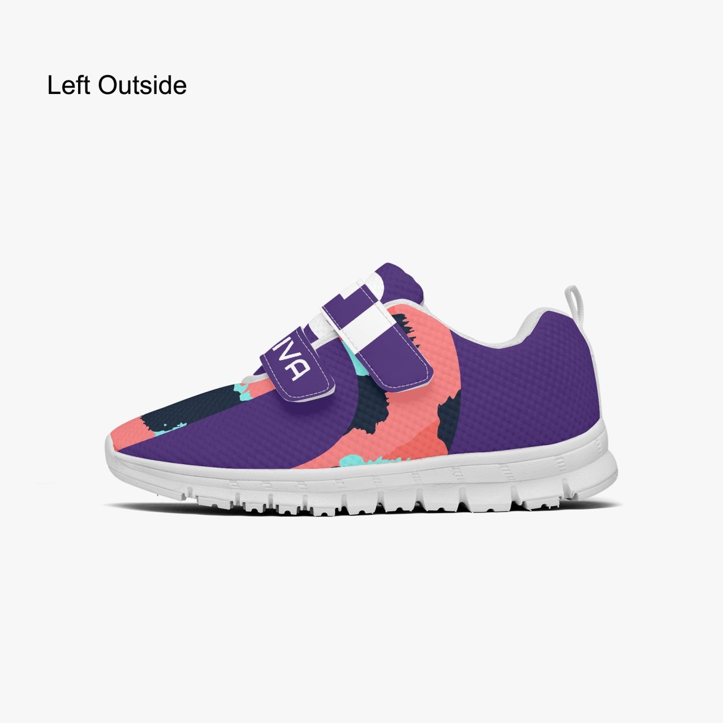 NolaRiva 672. Kids Lightweight Velcro Sneaker