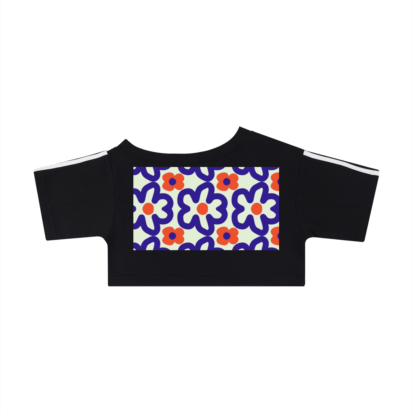 NolaRiva Women's Off-the-Shoulder Crop T-Shirt