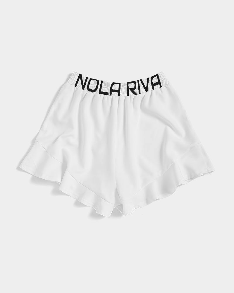 NolaRiva Brand Ruffle Shorts