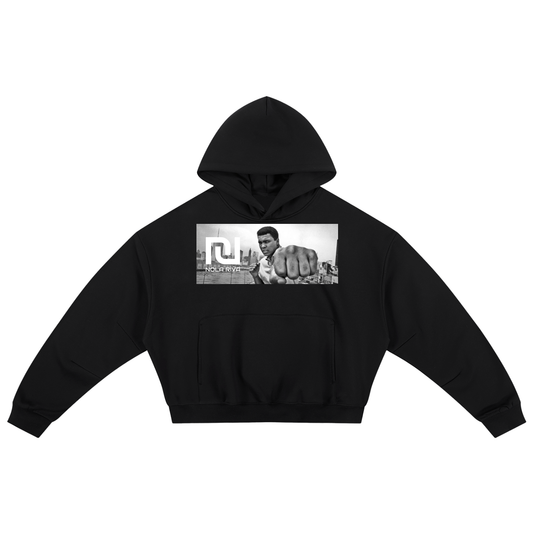 NolaRiva Essential Boxy Darted Sleeve Hoodie