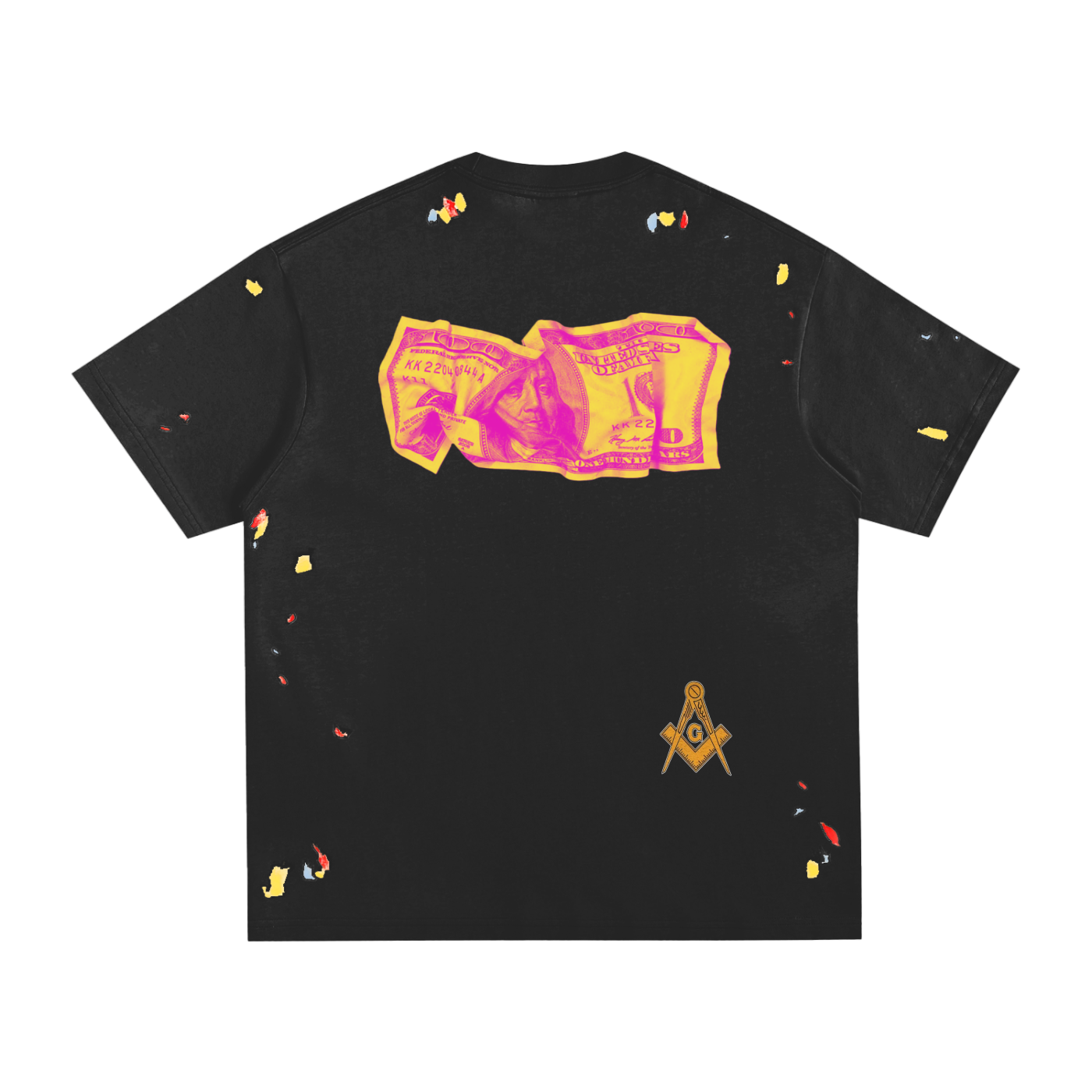 LittleBasterd Paint Splatter T-Shirt