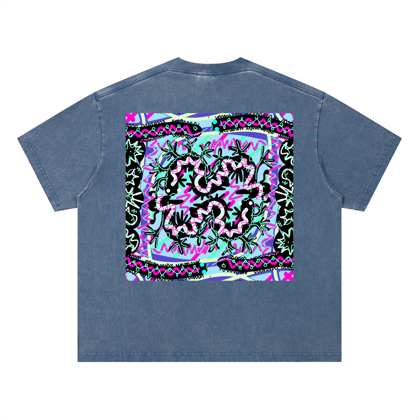 Unisex Vintage Wash Boxy T-Shirt