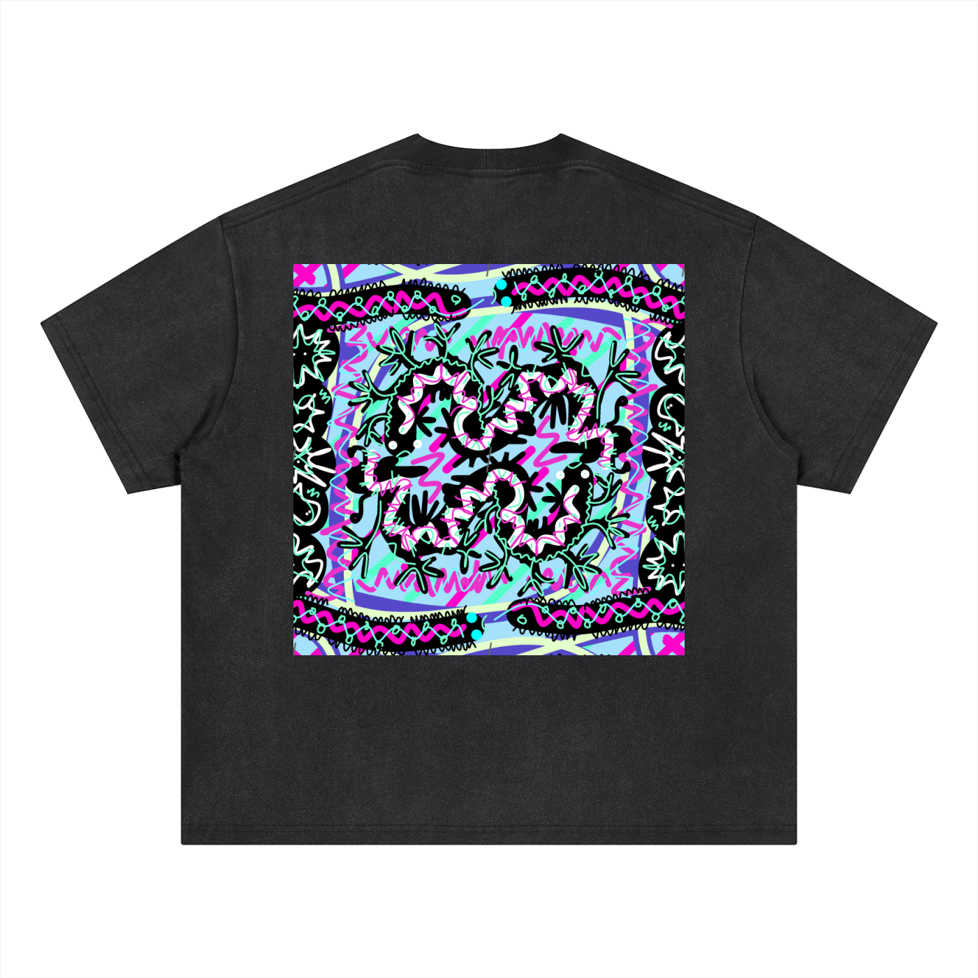 Unisex Vintage Wash Boxy T-Shirt