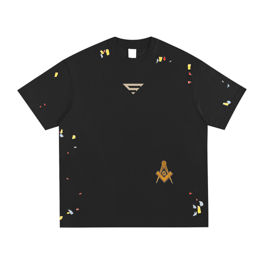 LittleBasterd Paint Splatter T-Shirt