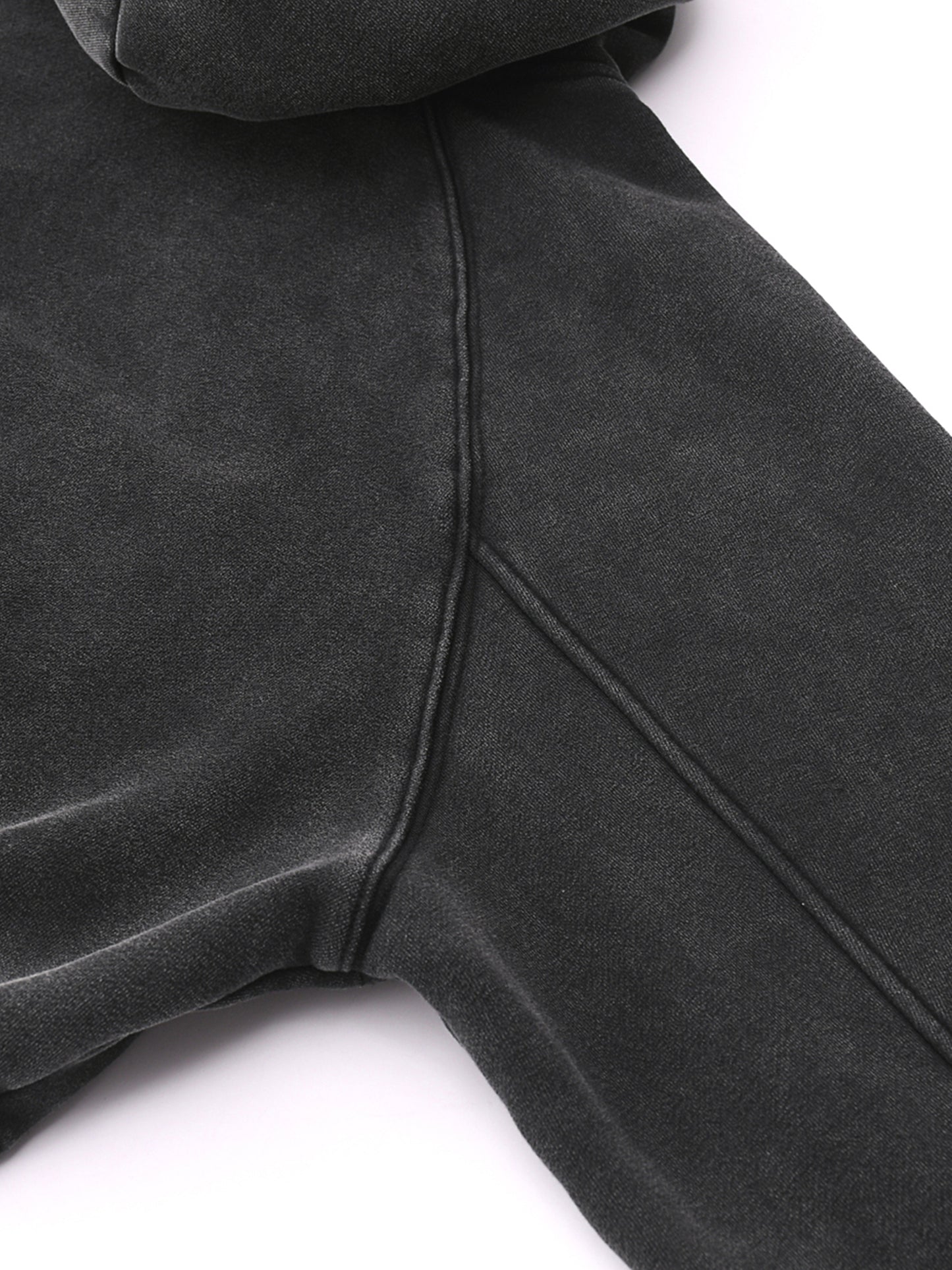 NolaRiva Snow Washed Cropped Hoodie