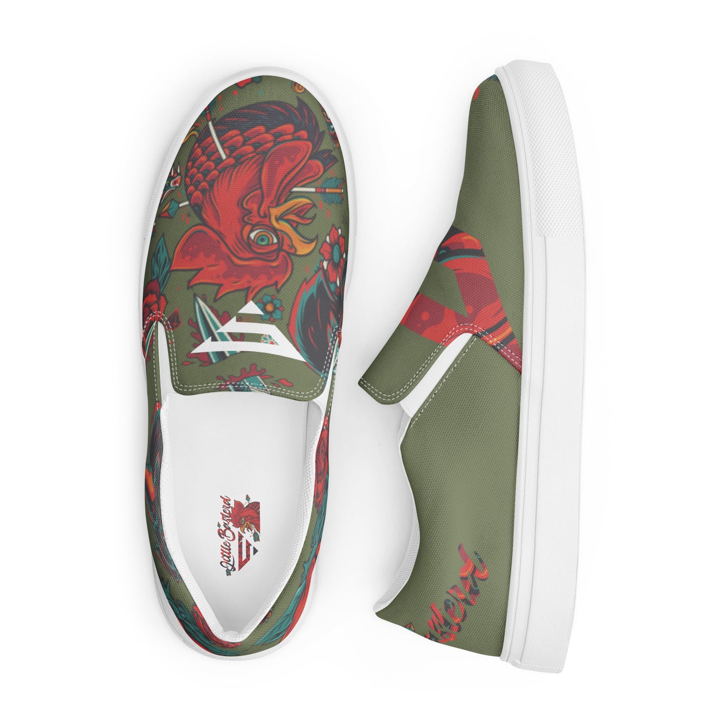 Senna | ROOSTER Slip-on canvasschoenen voor heren