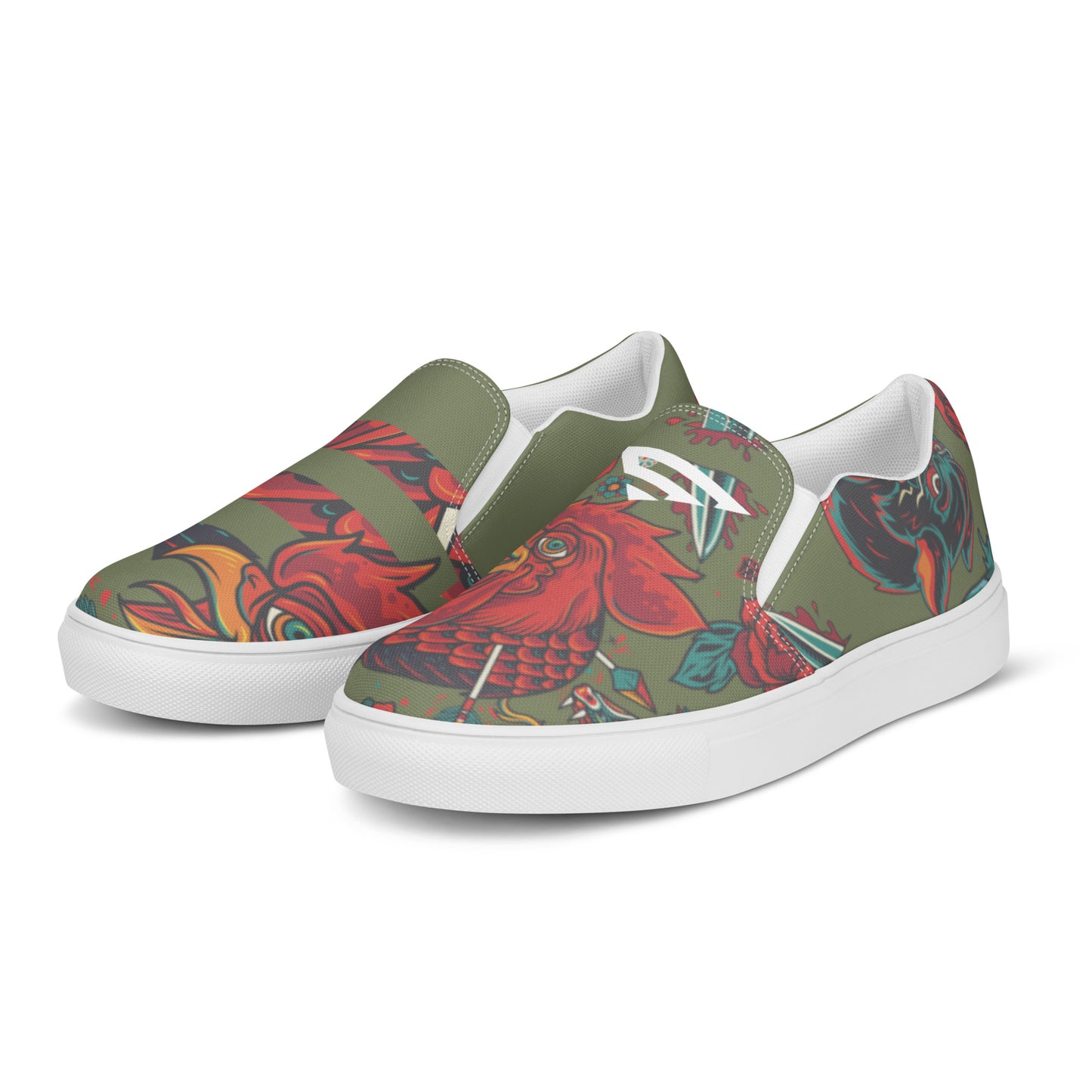 Senna | ROOSTER Slip-on canvasschoenen voor heren
